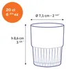 Empilable - Verre Transparent 20cl (lot de 6) Voir les images du produit 10