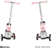 Balančná trojkolka HyperMotion 3in1 - ružová, Kolobežky pre Náhľad obrázku produktu 12