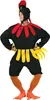 Costume de coq pour adultes, taille M - L, taille:L Voir les images du produit 1