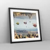 Gerahmtes Poster - Schwarzer Rahmen - Surrealismus Flug Produktbild-Vorschau 8