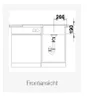 BLANCO ZENAR 5 S, Schrankwaschbecken, Silgranit, Beige, Produktbild-Vorschau 9