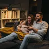 Relaxdays Weinflasche Glas, XL Weinglas mit Spruch, Fun Produktbild-Vorschau 3