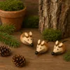 Holz-Mäuse ca. 4 cm x 2,5 cm, 10 Stück, Handarbeit | Holz Produktbild-Vorschau 2