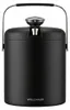WELLHAUS Eiskübel mit Zange 1,3l Schwarz Produktbild-Vorschau 6