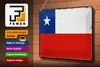 Blechschild Flagge Chiles 30x20cm Retro Flag of Chile Produktbild-Vorschau 3