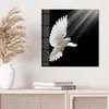 DEQORI Glasbild Echtglas 50x50 cm 'Friedensbote' Wandbild Produktbild-Vorschau 4