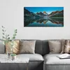 DEQORI Hybrid Leinwand Bild 100x50 cm 'Spiegelung der Produktbild-Vorschau 3