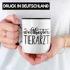 Trendation - Bester Tierarzt Geschenk Tasse Geschenkideen Produktbild-Vorschau 2