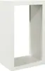 vidaXL Brennholzregal Weiß 60x40x100 cm Stahl Produktbild-Vorschau 1
