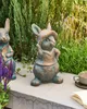 BELIANI Figurka dekoracyjna płyta MgO 37 cm brązowy ozdoba Podgląd zdjęcia produktu 2