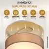 MONZANA® Deckenlampe Stoff Wohnzimmer Schlafzimmer E27 Produktbild-Vorschau 6