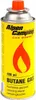 A yellow gas canister for camping stoves. Voir les images du produit