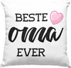 Trendation - Beste Oma Der Welt Geschenk Deko-Kissen mit Produktbild-Vorschau 1
