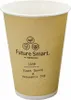 500x Huhtamaki  Automatenbecher Kaffeebecher Pappe Future Produktbild-Vorschau 1
