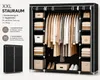 Stoffschrank (XXL)| Faltbarer kleiderschrank mit Produktbild-Vorschau 3
