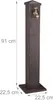 Fontana da giardino Relaxdays, forma squadrata, design Anteprima dell’immagine prodotto 4
