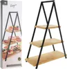 Pyramide à trois étages Graveur sur bois Voir les images du produit 2