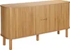 Credenza rettangolare scandinava a 2 ante L140 cm in legno Anteprima dell’immagine prodotto 1