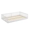 CADANI Timi Bodenbett Kinderbett 120x200 cm, Rausfallschutz Produktbild-Vorschau 6
