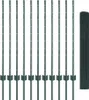 vidaXL Schweissdrahtzaun mit Pfosten 25 x 1 m Verzinkter Produktbild-Vorschau 5