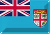 vianmo Blechschild 20x30 cm Fidschis Fiji Flagge Fahne Produktbild-Vorschau 1