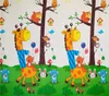 Aga4Kids Dětská skládací pěnová podložka 200x180 cm DS3017 Náhled obrázku produktu 4
