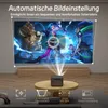 Beamer 4K mit Autofokus & 6D Auto Trapezkorrektur, Netflix  Produktbild-Vorschau 3
