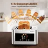 Aigostar - Toaster 2 Scheiben, 6 Bräunungsstufen, Produktbild-Vorschau 3