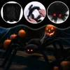 Halloween Spinne 50 cm Riesenspinne Tarantel Deko Schwarz Produktbild-Vorschau 7