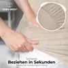 Terra Beds Premium Spannbettlaken - 100% Hochwertiges  Produktbild-Vorschau 5