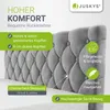 Juskys Polsterbett Nizza 140x200 cm mit Matratze - Produktbild-Vorschau 5