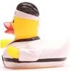 Badeente Karate weiß Vinyl 9 cm Produktbild-Vorschau 4