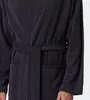 Schiesser peignoir feather terry bathrobe anthracite hommes Voir les images du produit 6