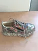 Laura Vita Damen Sneaker floral Leder mit Reißverschluss Produktbild-Vorschau 24