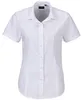 Damen Bluse halbarm weiß, Gr. 46 : 46 : weiß : 100% Produktbild-Vorschau 3