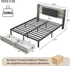 ProximaX Polsterdoppelbett 140 x 200 cm, Metallbett mit 2 Produktbild-Vorschau 7