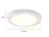 Trio LED stropné svietidlo Condus Ø 31,5 cm biele Náhľad obrázku produktu 4