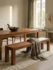 Sitzbank Landhaus-Stil_ Massivholz_ Akazie/Sheesham_ 160/180x45 cm_ 200/250 kg Belastung_ handgefertigt - KADIMA DESIGN_Farbe_ Braun_ Größe_ 120x35x45 cm_#sku_BARWL1.436-BARWL1.435-BARWL1.323-BARWL1.437# Produktbild-Vorschau