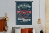 MuchoWow® Wandteppich Wandbehang Auto - Rennstrecke - Produktbild-Vorschau 4