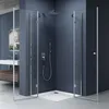 doporro Eck-Duschkabine Eckdusche 100x100x190cm Glasdusche Produktbild-Vorschau 2