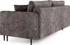 A three-seater sofa shown from a diagonal rear-view angle. Podgląd zdjęcia produktu