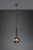 Pendellampe 1-flammig Rauchglas / Schwarz Ø 20cm Produktbild-Vorschau 8