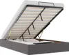 vidaXL Ottoman-Bett ohne Matratze Grau 120x200 cm Produktbild-Vorschau 1