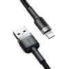 Baseus CALKLF-CG1 lightning cable 2 m Grey, Black Voir les images du produit 2