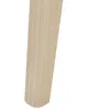 A close-up of a wooden furniture leg against a white background. Náhľad obrázku produktu