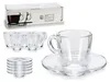 12tlg. Set Espressotassen mit Unterteller Aqua Produktbild-Vorschau 5