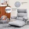 COSTWAY Sedia da terra pieghevole, poltrona lounge con Anteprima dell’immagine prodotto 5