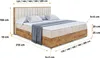ALTDECOR Boxspringbett LOLLI4 mit H4-Matratze, Kopfteil und Produktbild-Vorschau 6