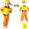 Kostüm PAW PATROL RUBBLE Set: Anzug, Mütze, Maske und Produktbild-Vorschau 1