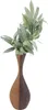 Bodenvase 70 cm - Flaschenvase in Holzoptik mit Kunststein Produktbild-Vorschau 3